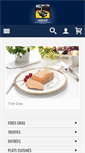 Mobile Screenshot of foie-gras-godard.fr